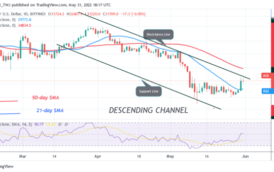 Bitcoin Price Prediction for Today May 31: BTC Holds above $29K, May Resume Sideways Trend