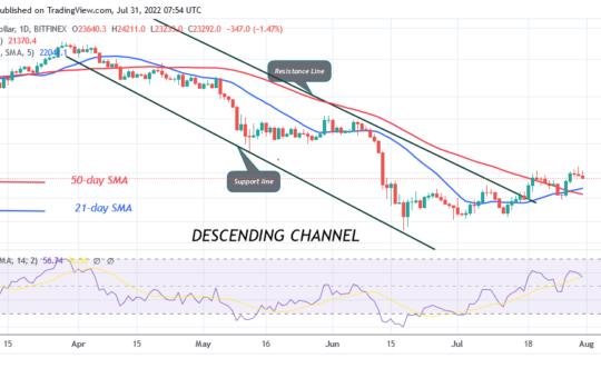 Bitcoin Price Prediction for Today July 31: BTC Price Hovers Above $23.2K High