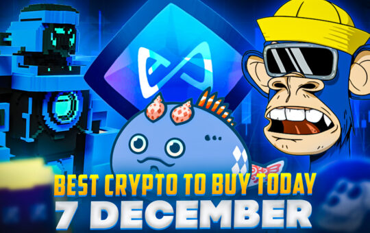 Best Crypto to Buy Today, 7 December – D2T, APE, IMPT, AXS, TARO, RIA