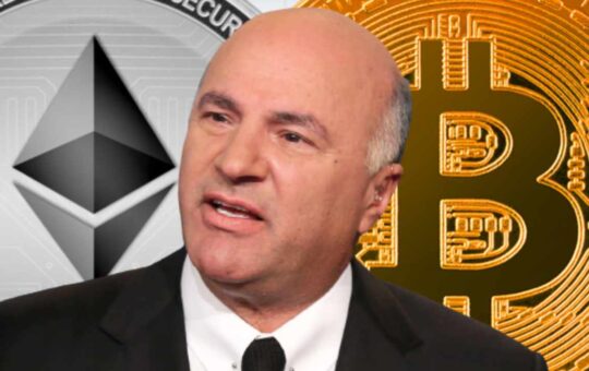 Kevin O'Leary's Twitter Account Hacked to Promote Bitcoin, Ethereum Giveaway Scam