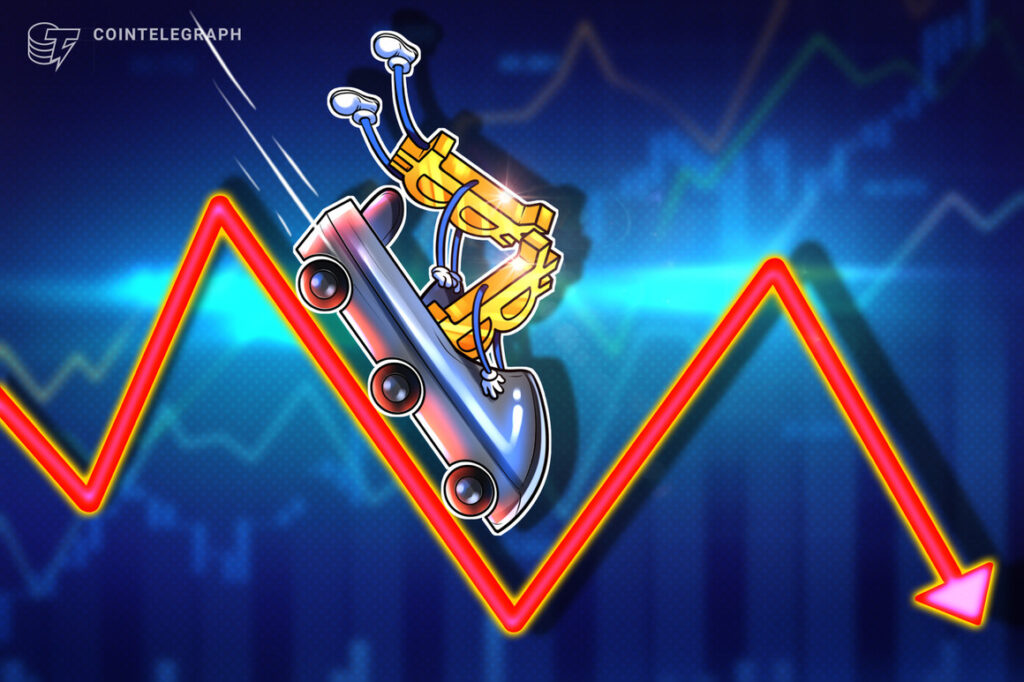 Bitcoin rejects at 21-day trendline — How low can BTC price go?