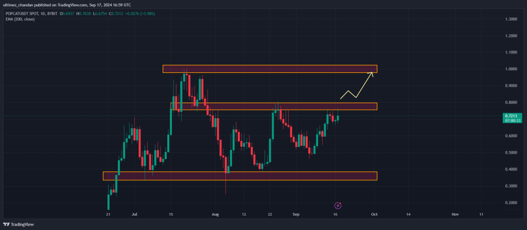 Popcat (POPCAT) could hit $1, Here’s Why