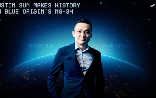 Justin Sun Makes History as Youngest Chinese Commercial Astronaut With Blue Origin’s NS-34 Spaceflight