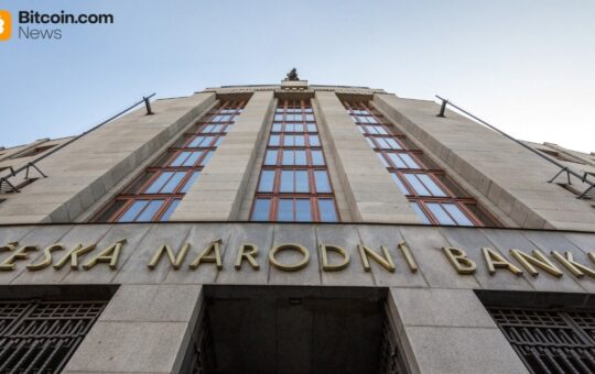 Czech Central Bank Marks First-Ever Digital-Asset Purchase With $1M Crypto Trial